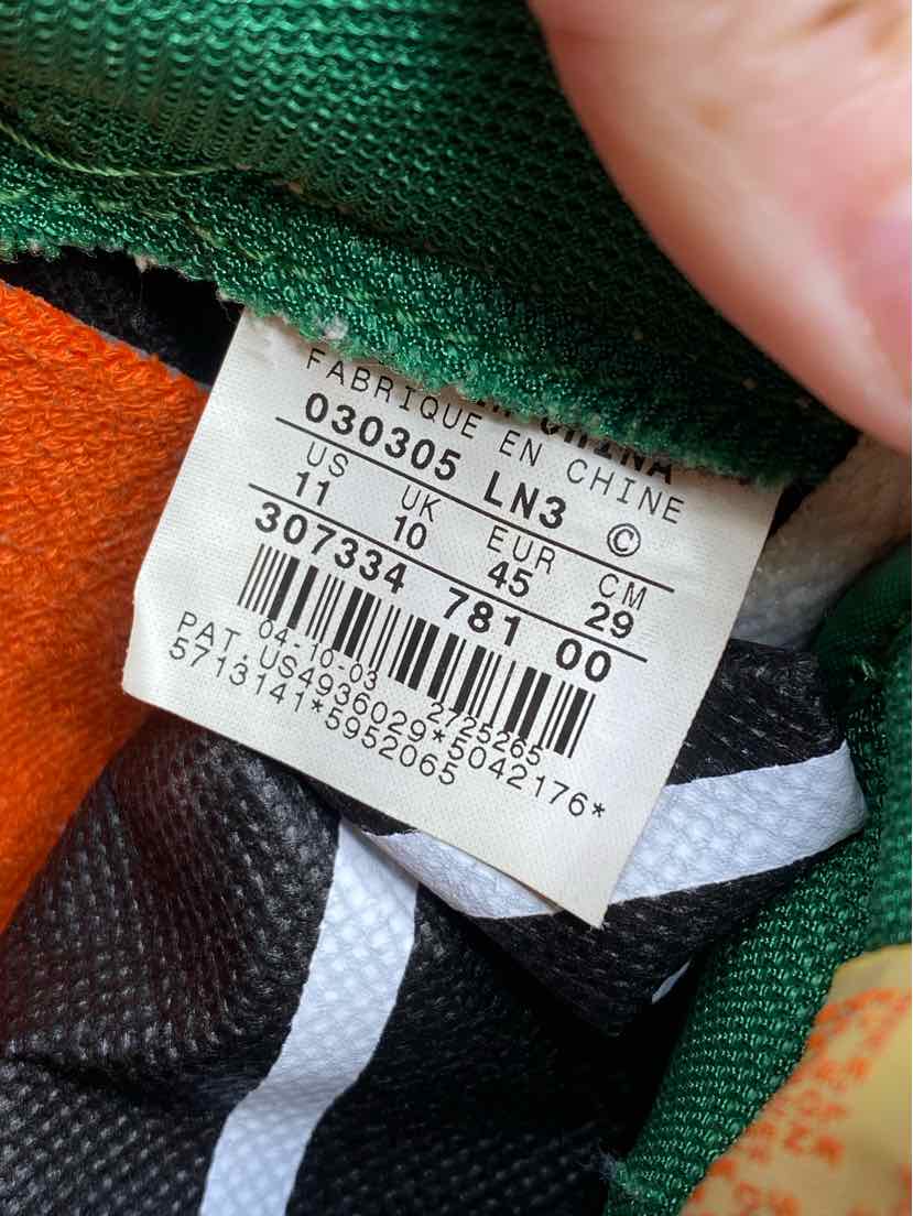 Nike Air Force 1 Carnival 2003 Men's Size 11 No Box SKU: 307334-781