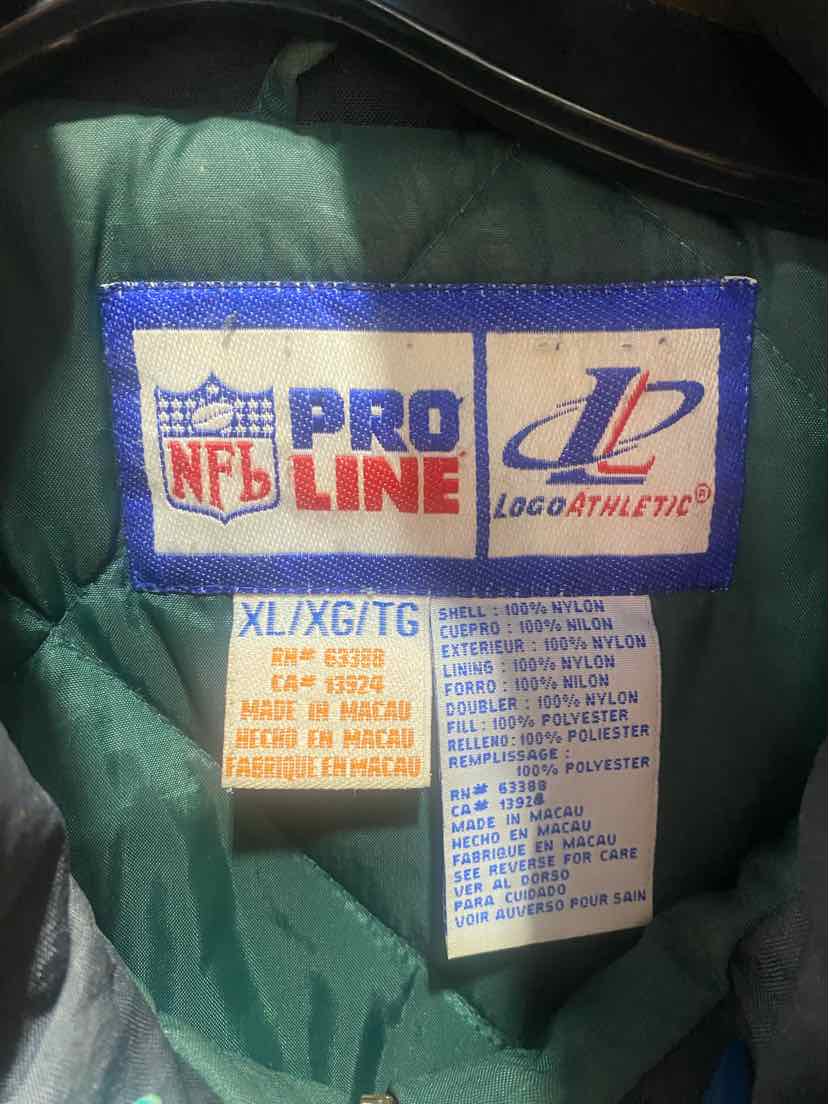 Vintage Green Bay Packers NFL Pro Line Jacket Men's Size XL (Green and Black)