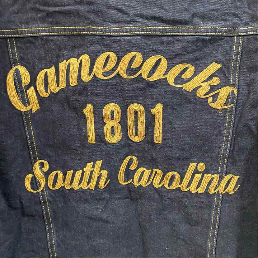 South Carolina Gamecocks Men's 2xl  Black Darius Rucker Fanatics Denim Jacket