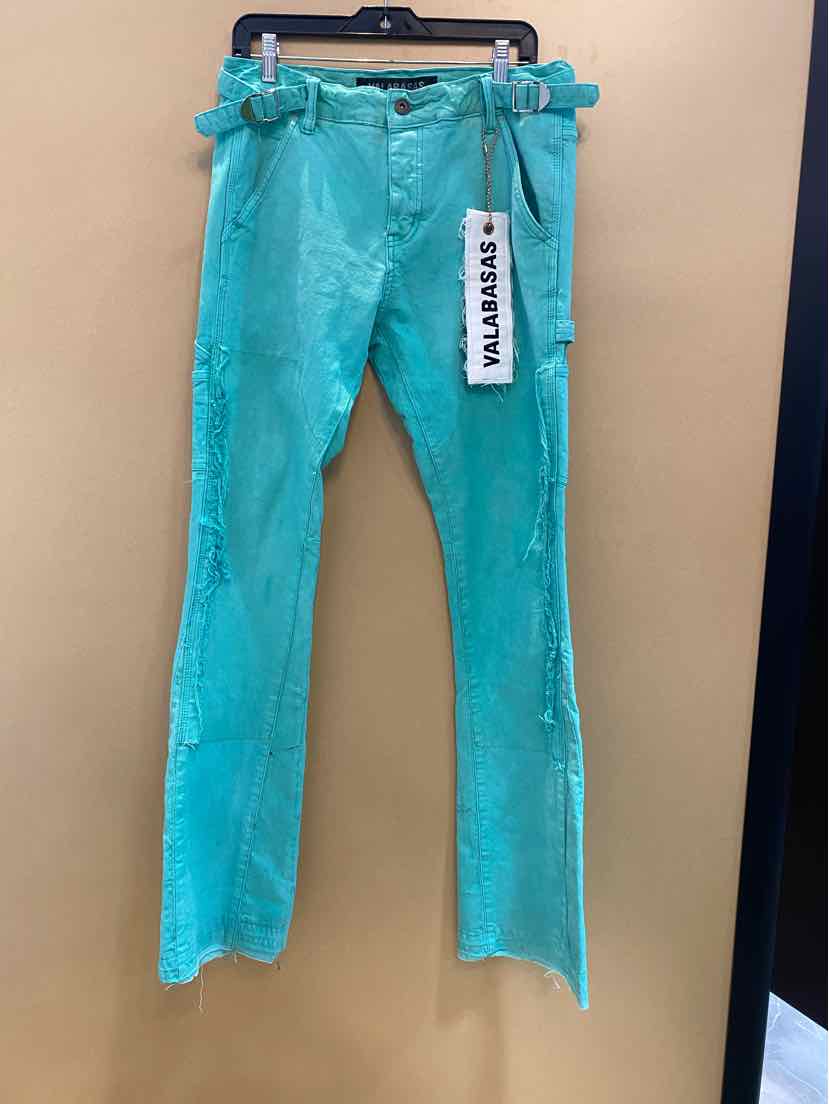 Valabasas "Revival" Stacked Flaired  Mint Mens Jeans Size 34 (Used)