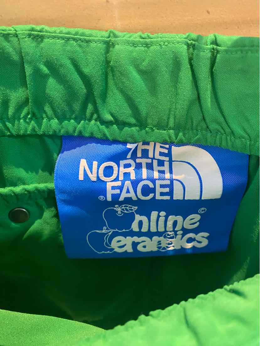 The Northface x Online Ceramics Cargo Shorts Green (Men's Small/ Lightly Used)