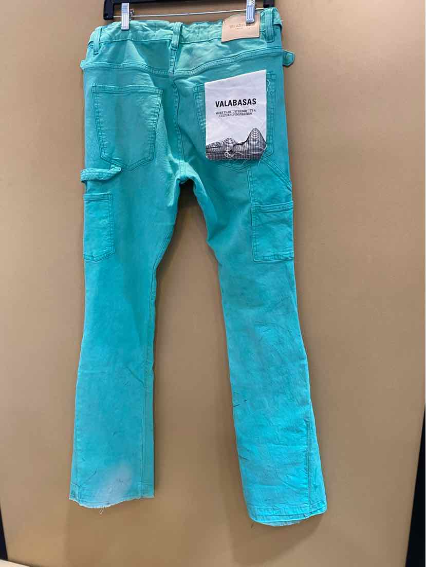 Valabasas "Revival" Stacked Flaired  Mint Mens Jeans Size 34 (Used)