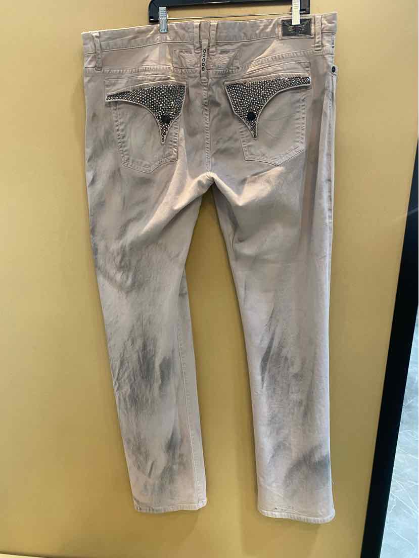 Robins Long Flap Jeans / Men's Size 44 Style#sp5695 pink