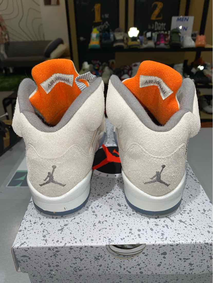 Nike Air Jordan Retro 5 Size 5.5Y (Gs) Or Womens 7  Craft FD9220-180