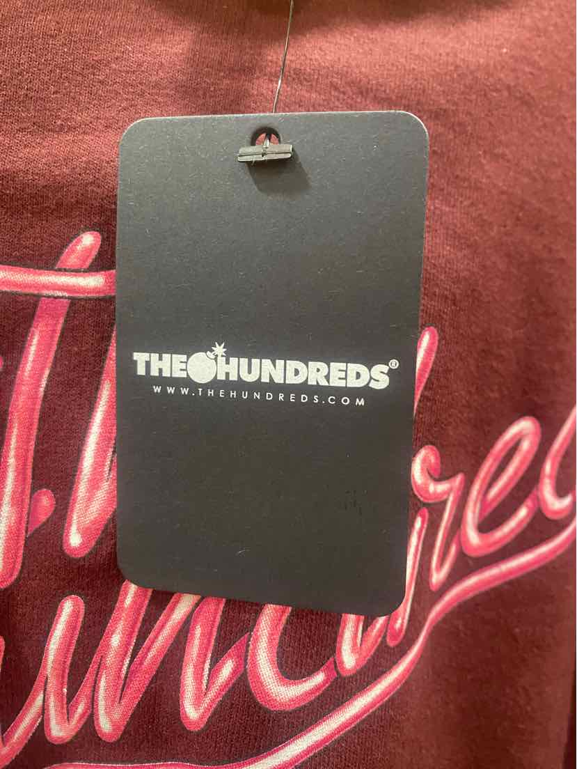 Size L the hundreds Maroon Hoodie