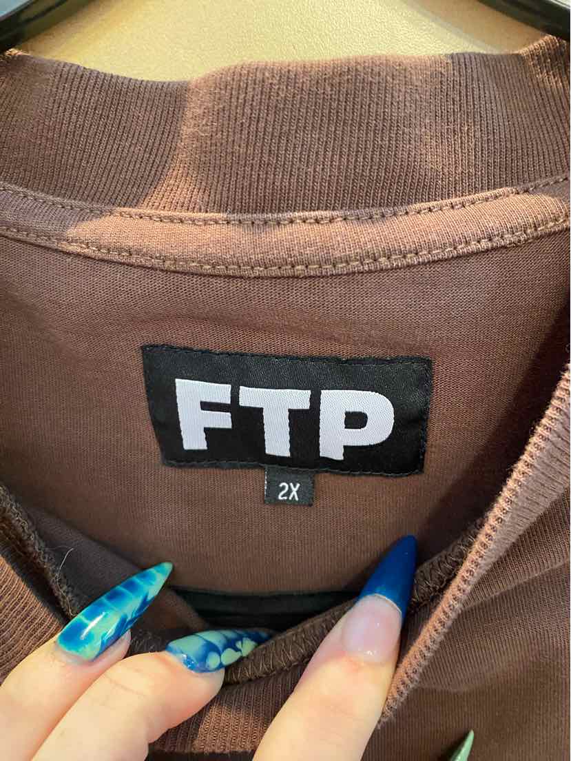 FTP Brown Men's Size 2X