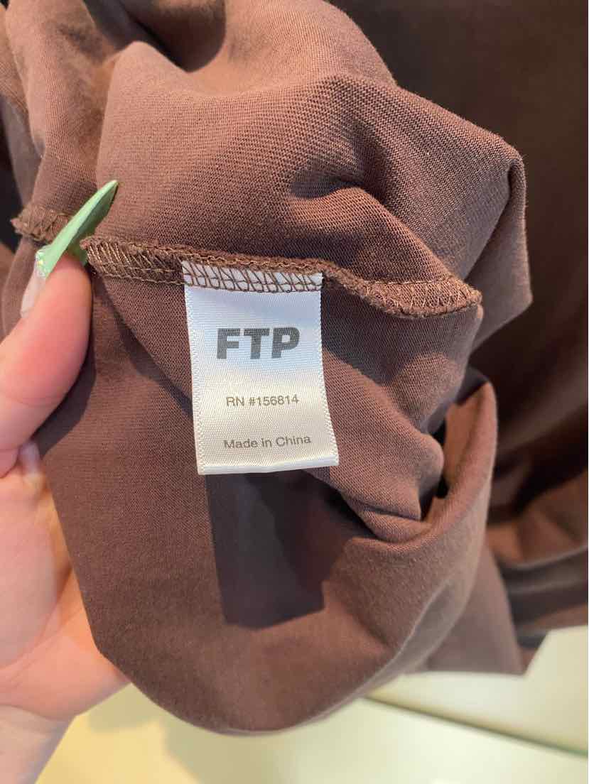 FTP Brown Men's Size 2X