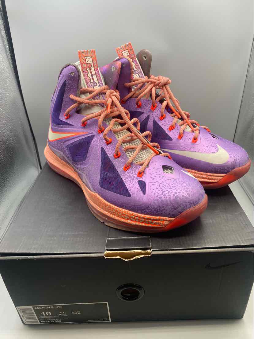 Nike Lebron X 'All-Star Area 72' Mens Size 10 (Lightly Used With Box)