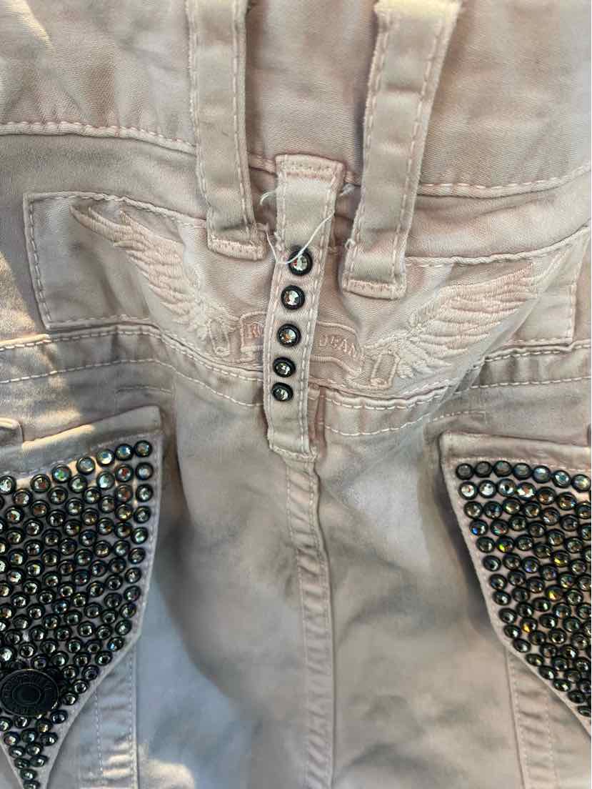 Robins Long Flap Jeans / Men's Size 44 Style#sp5695 pink