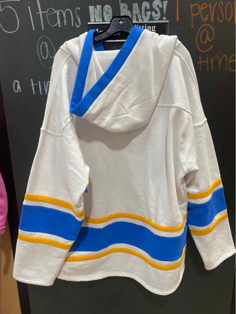 Full Send Nelk Boys St. Louis Blues Hockey Hoodie Men's Size XL