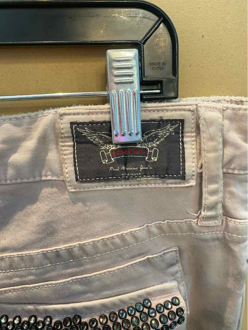 Robins Long Flap Jeans / Men's Size 44 Style#sp5695 pink