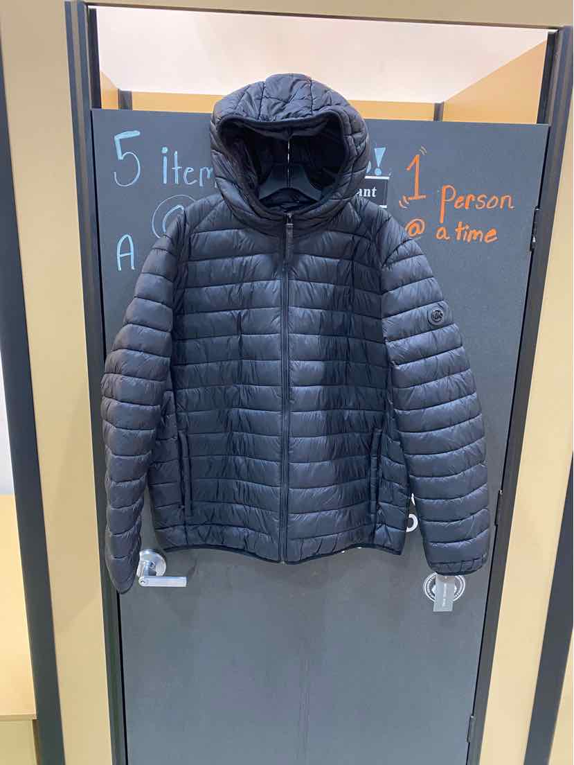 Michael Kors Black Nylon Packable Quilted Puffer Jacket (Mens XL)