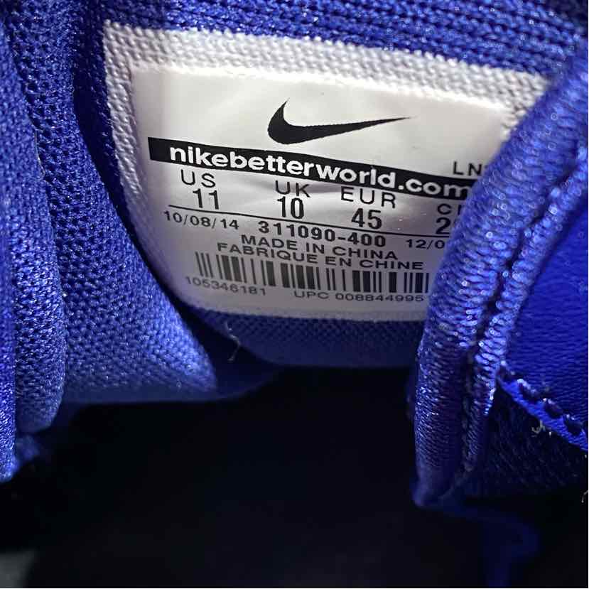 Nike Shoe Size 11 Blue 311090-400 Men's Sneakers