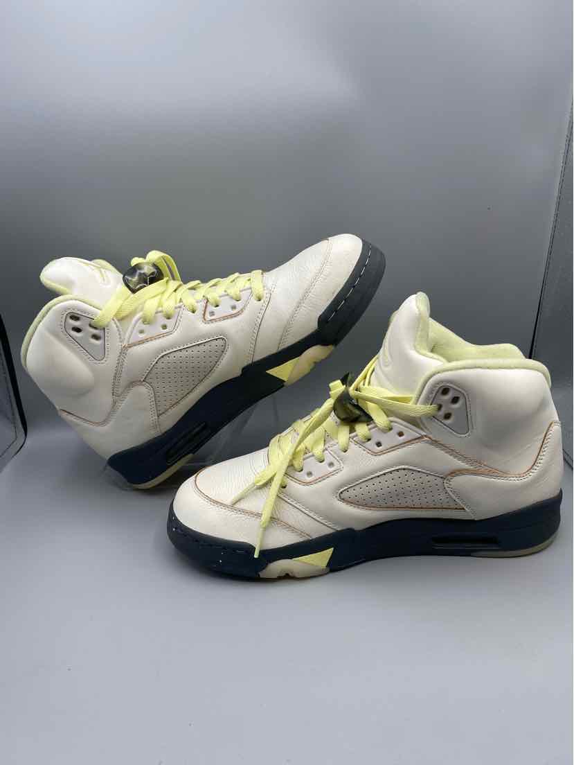 Nike Air Jordan 5 Retro Sail / Luminous Green IM7592-130 Men's Size 8.5