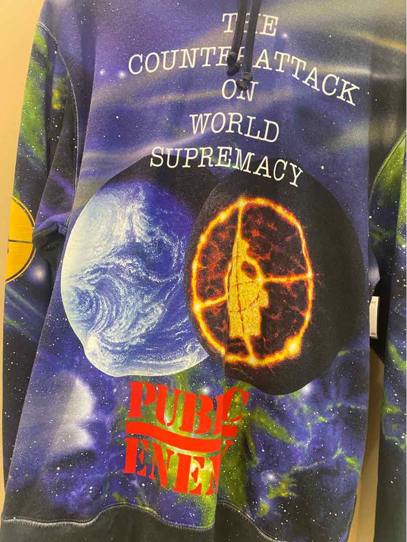 Supreme x UNDERCOVER/Public Enemy Hoodie (Men's Large/ Lightly Used)