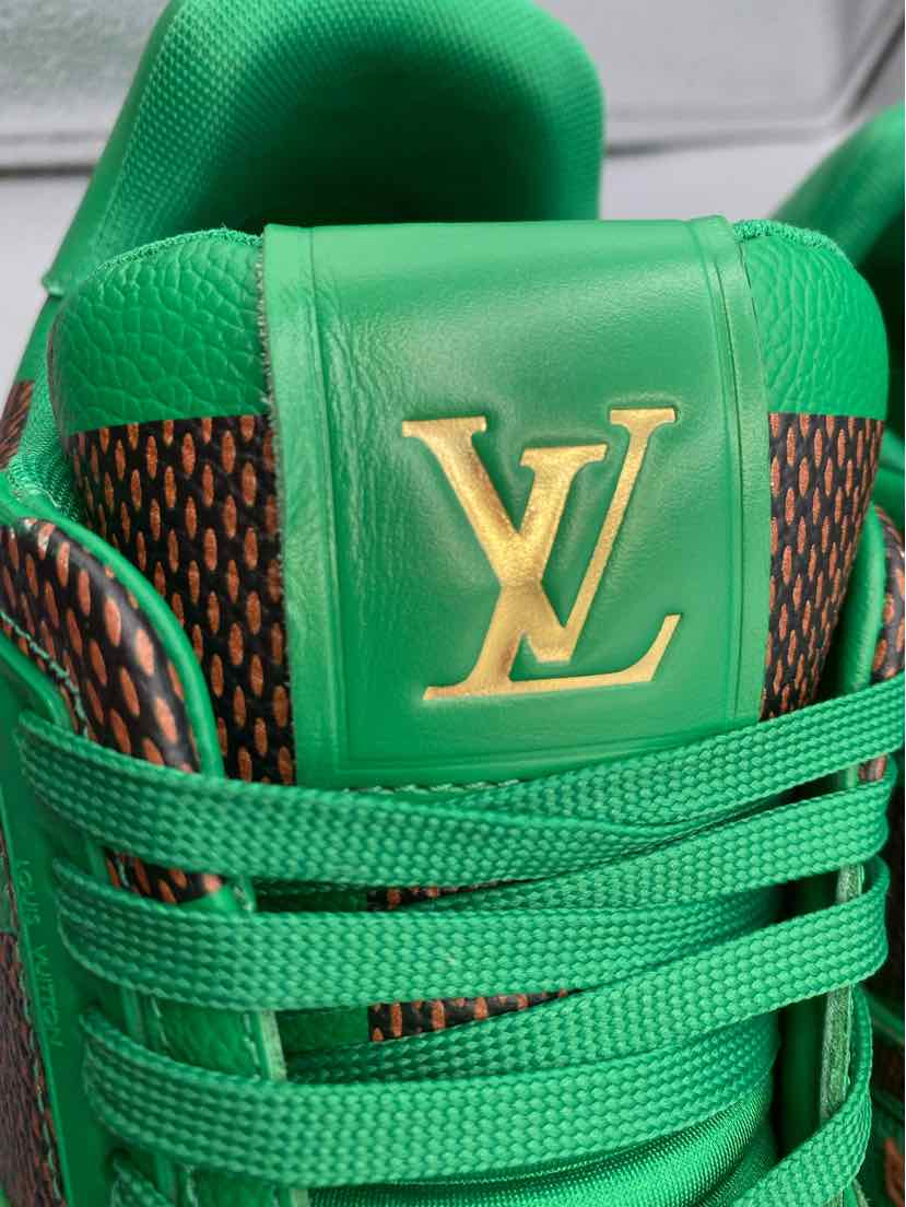 Louis Vuitton LV Trainer "Damier Pop" Mens 8.5 U.S/ 7.5 UK (Used/ With Box)