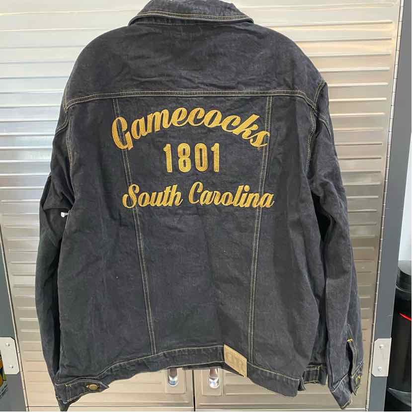 South Carolina Gamecocks Men's 2xl  Black Darius Rucker Fanatics Denim Jacket