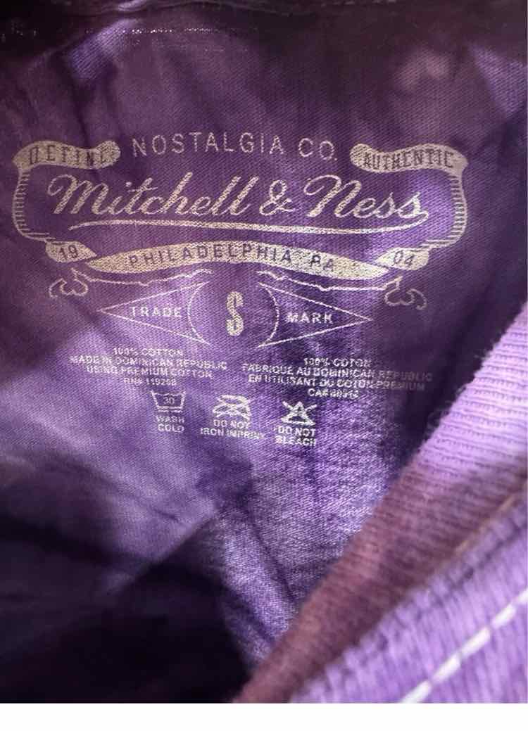 Purple S Mitchell & Ness Regular