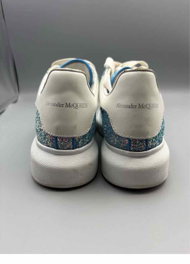 Alexander McQueen 'Over-Sized Glitter Trainers' Womens Size 5