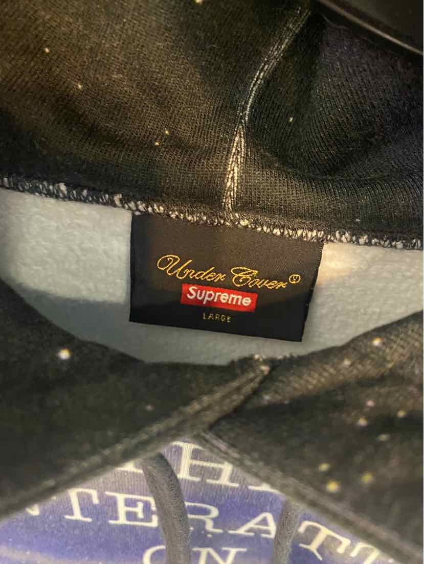 Supreme x UNDERCOVER/Public Enemy Hoodie (Men's Large/ Lightly Used)