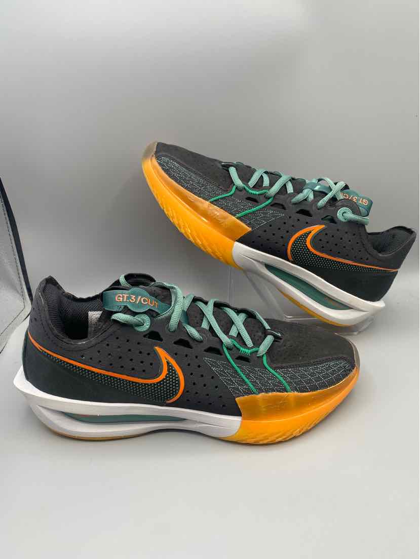 Nike Air Zoom G.T. Cut 3 Basketball Swoosh Squad Black DV2913-001 Men's Size 8