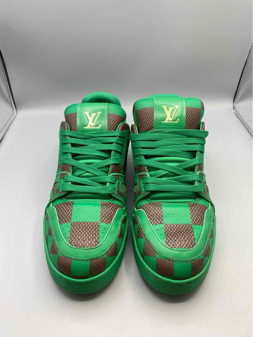 Louis Vuitton LV Trainer "Damier Pop" Mens 8.5 U.S/ 7.5 UK (Used/ With Box)