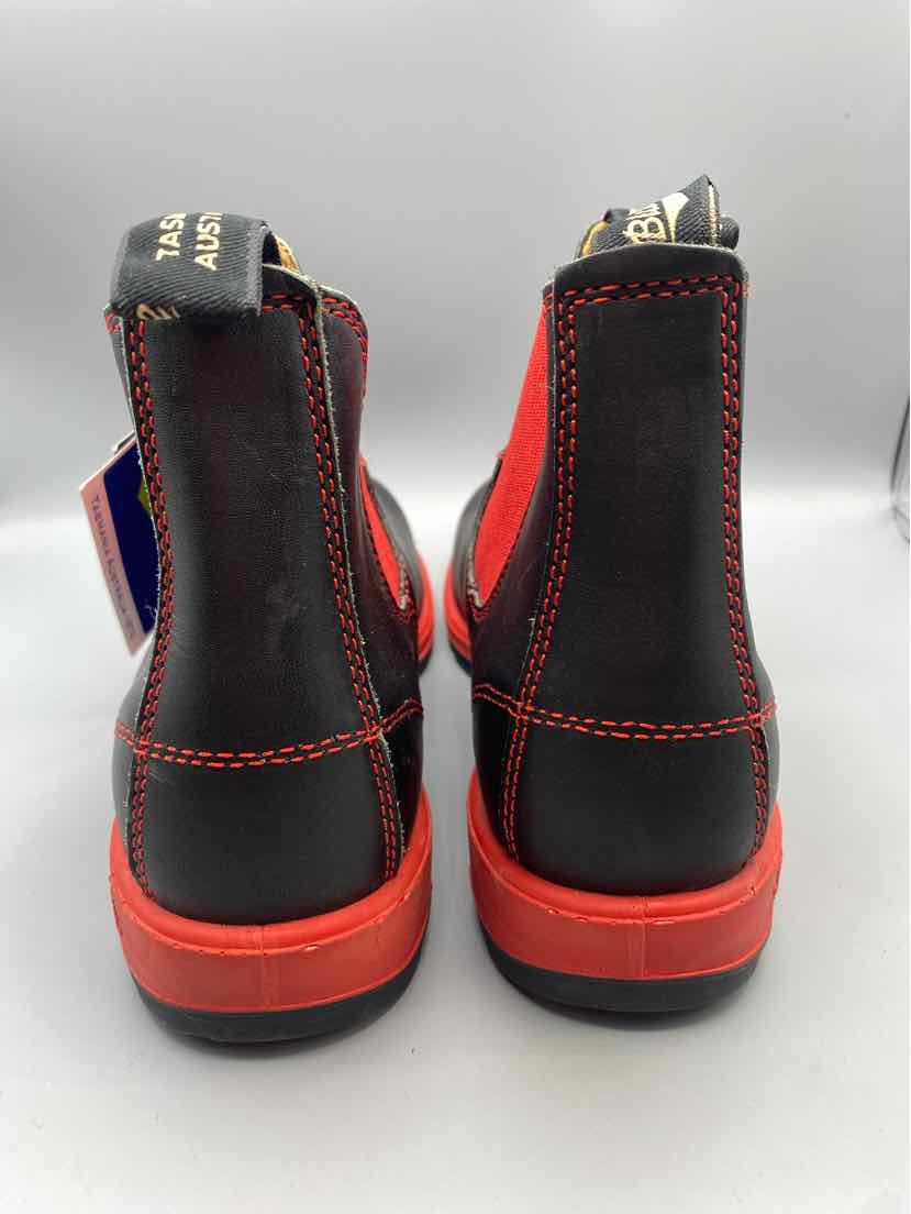 Blundstone Chelsea Boot Shoe Men's Size 9 Black Red