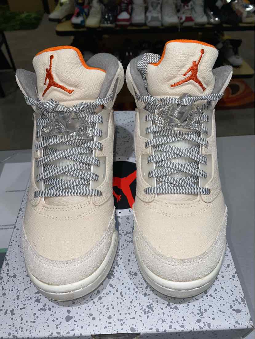 Nike Air Jordan Retro 5 Size 5.5Y (Gs) Or Womens 7  Craft FD9220-180