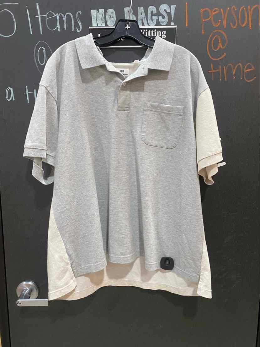 Uniqlo X Engineered Garments Men's Size 3XL (Two-Toned Polo Style)