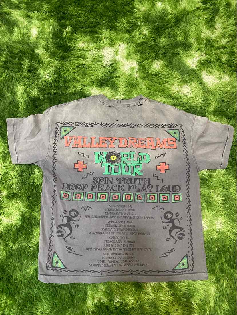 Vale Forver Faded Chaos Bling T-shirt (Mens Large)