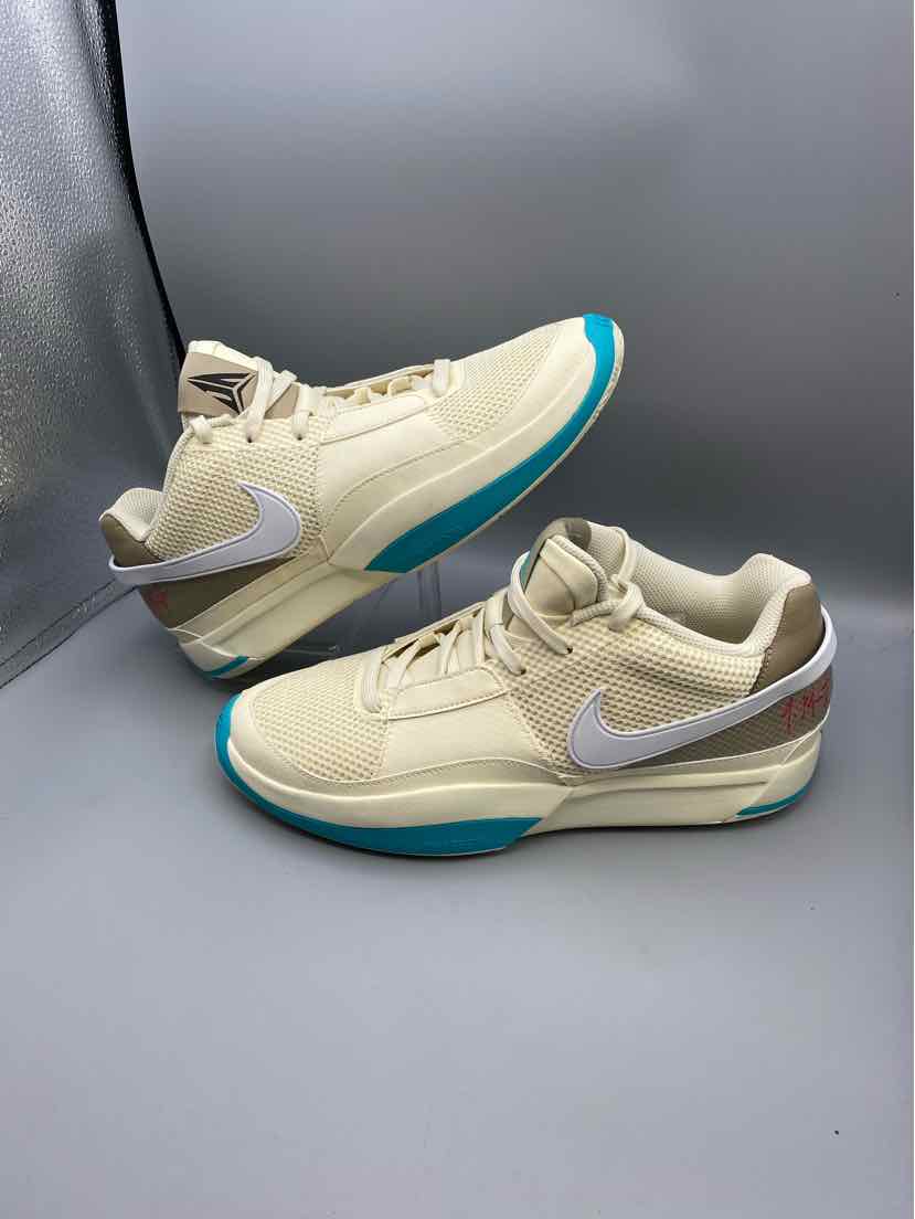 Nike “Ja 1” Vacation Basketball Shoes Cream Multicolor DR8785-102 Men's 10 New W/O Box