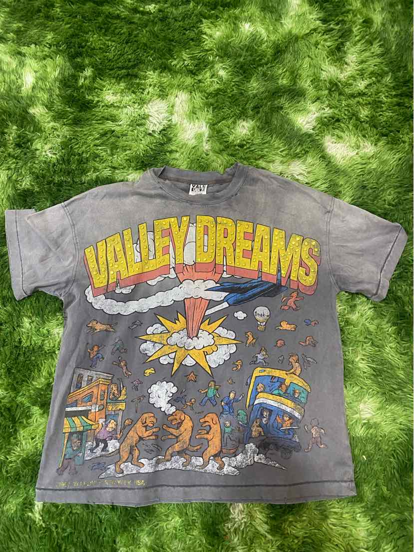Vale Forver Faded Chaos Bling T-shirt (Mens Large)