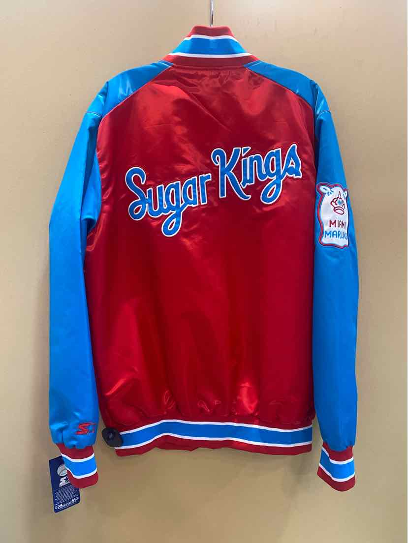Miami Marlins Satin Varsity Jacket
