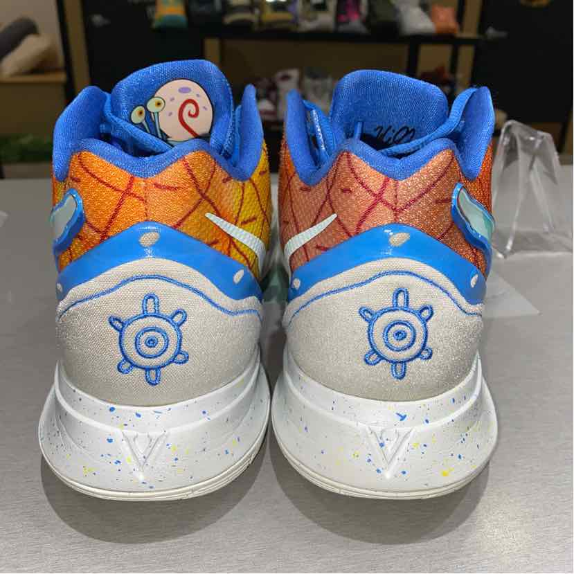 Nike Shoe Size 10.5 Blue Orange cj6951-800 Men's Sneakers