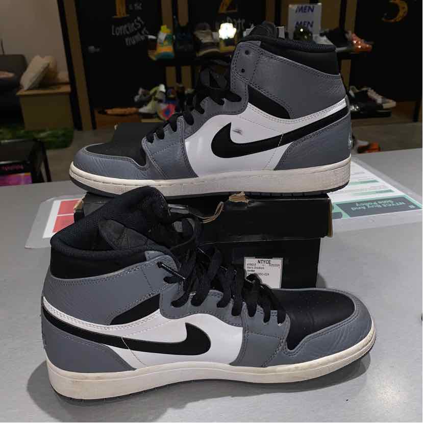 Nike Air Jordan 1 Rare Air Cool Grey 2017 Black Size 9.5 Sneakers 332550-024