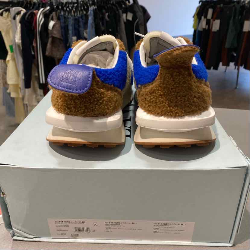 Lanvin Shoe Size 45 Blue Men's Sneakers Unisex