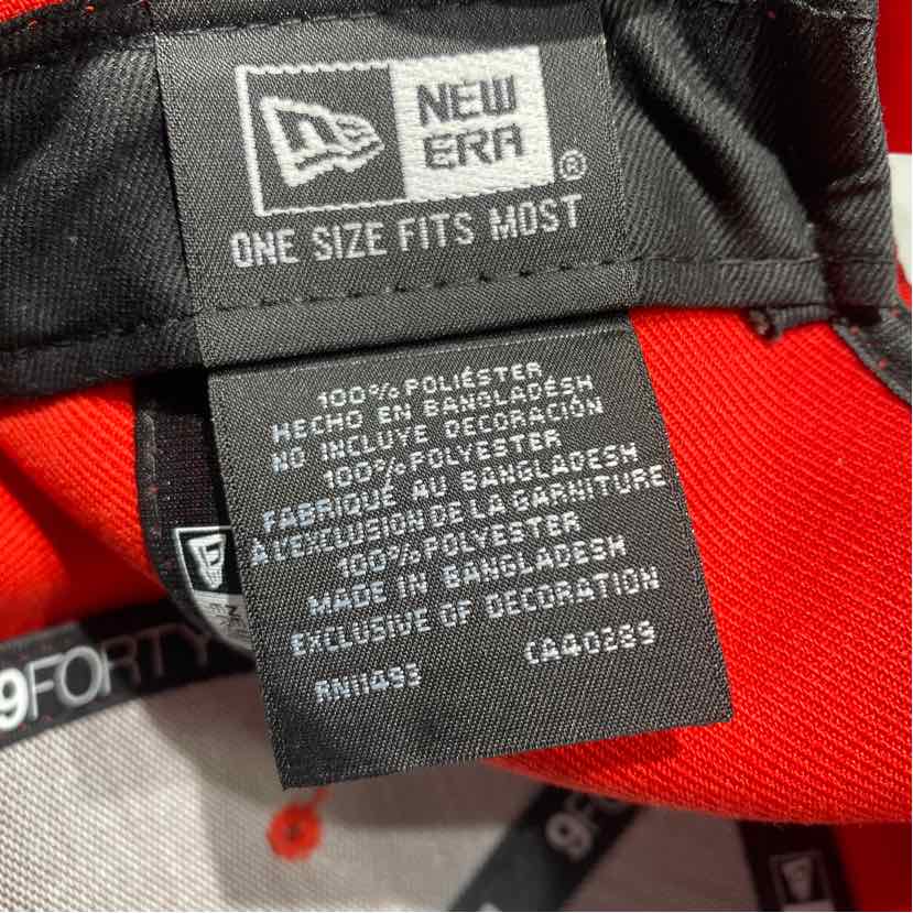 New Era Red Hats