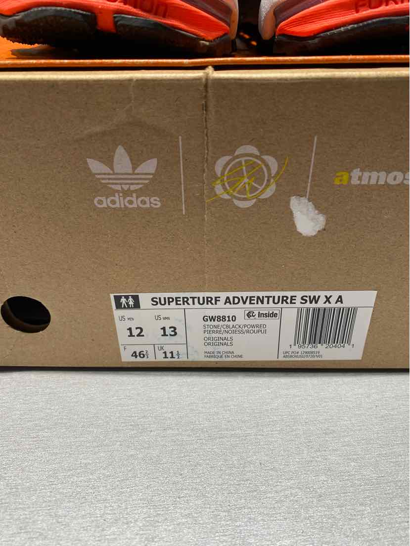 Adidas Shoe Size 12 Gray gw8810 Men's Sneakers
