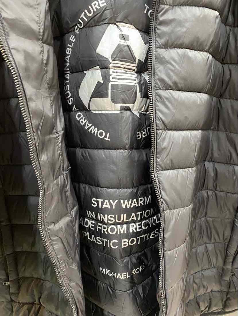 Michael Kors Black Nylon Packable Quilted Puffer Jacket (Mens XL)