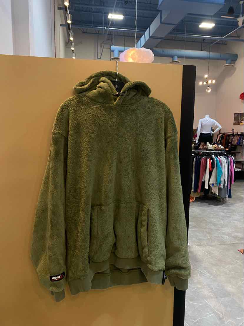 Palace Polartec High Loft Men's Size XL Olive Green