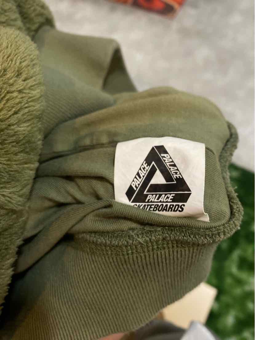Palace Polartec High Loft Men's Size XL Olive Green