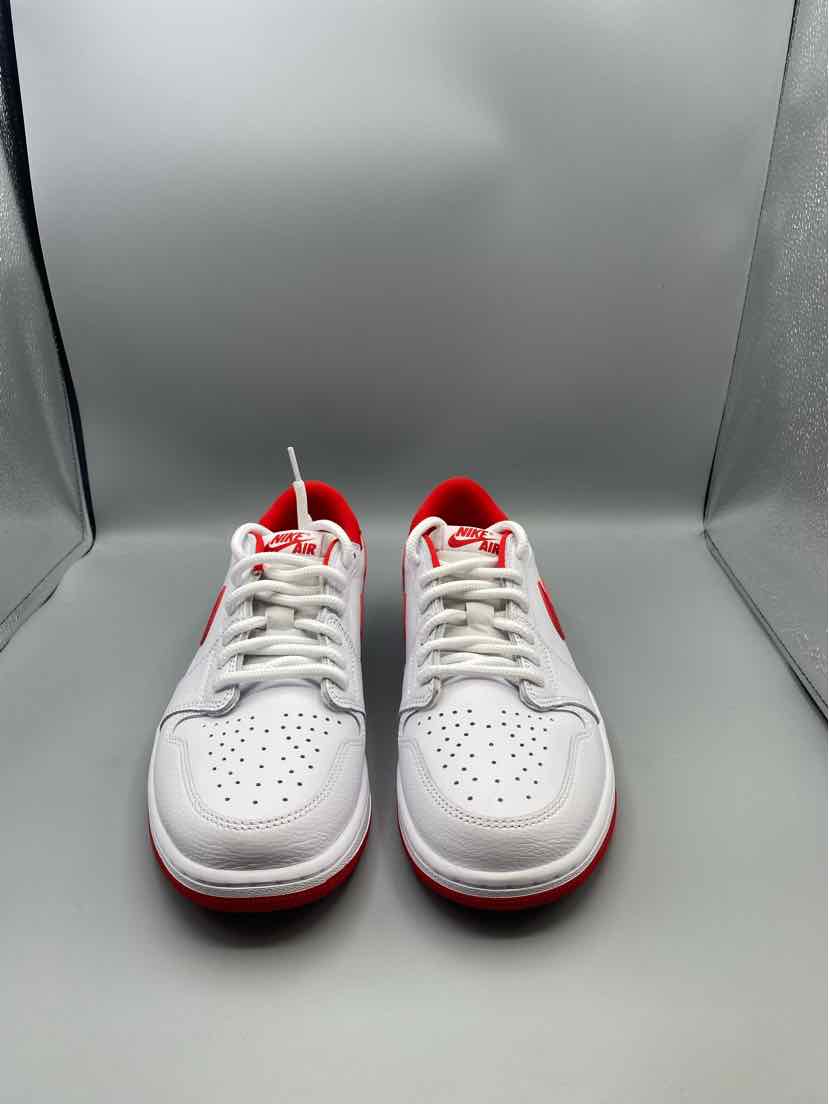 Nike Air Jordan 1 Retro Low OG White University Red CZ0790-161 Men's 10.5