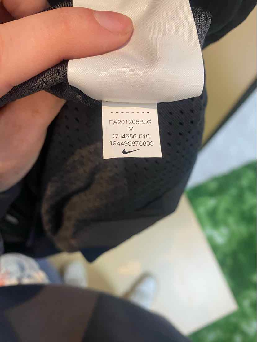 Nike x Fear of God NBA Warm-Up Jacket CU4686-010 Men's Size M