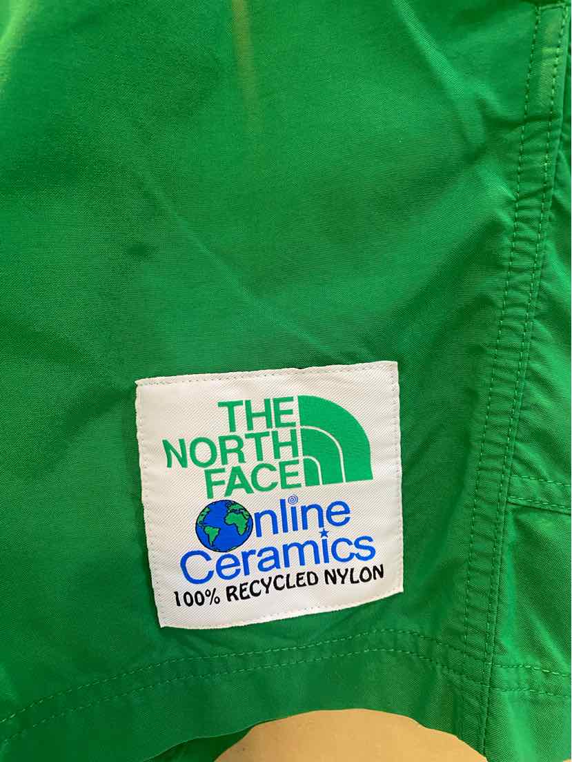 The Northface x Online Ceramics Cargo Shorts Green (Men's Small/ Lightly Used)